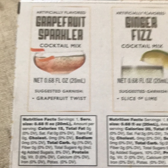 Mini flavoring bottles for Prosecco 7 out of 12 - Picture 7 of 11